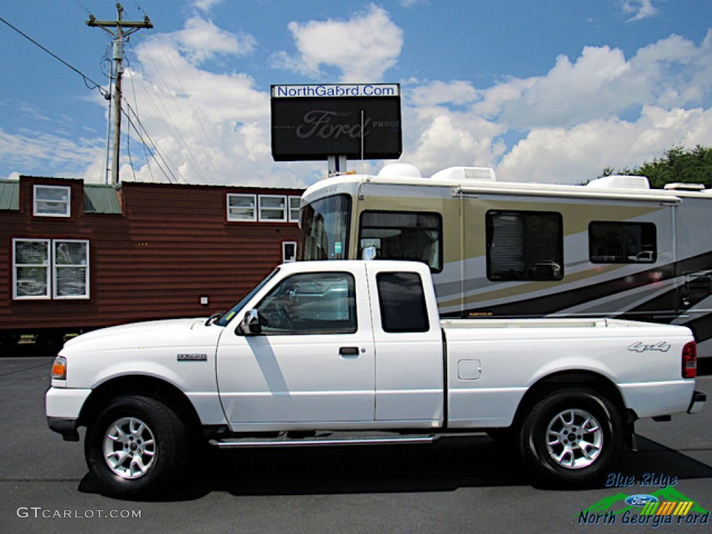2011 Ranger XLT SuperCab 4x4 - Oxford White / Medium Dark Flint photo #2