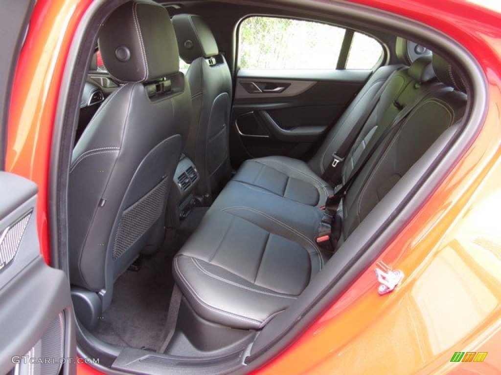 2020 Jaguar XE R-Dynamic S AWD Rear Seat Photo #134534368