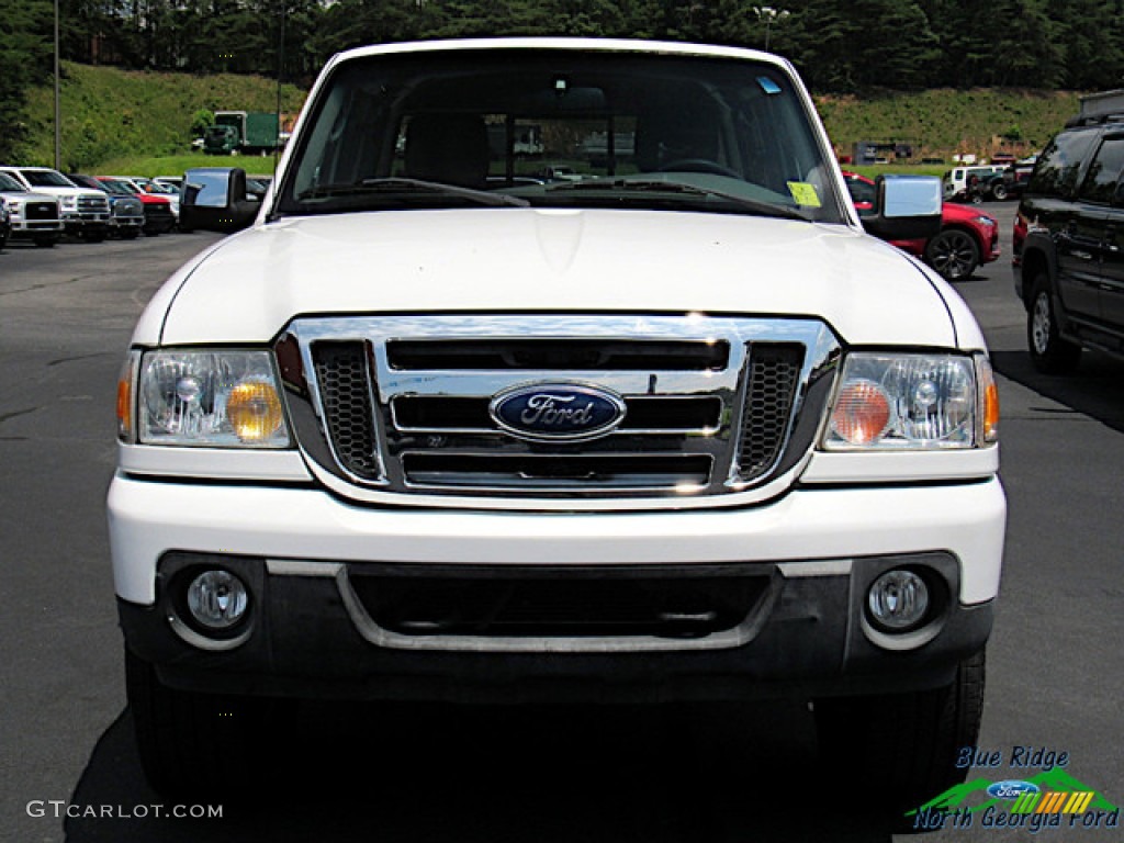 2011 Ranger XLT SuperCab 4x4 - Oxford White / Medium Dark Flint photo #8