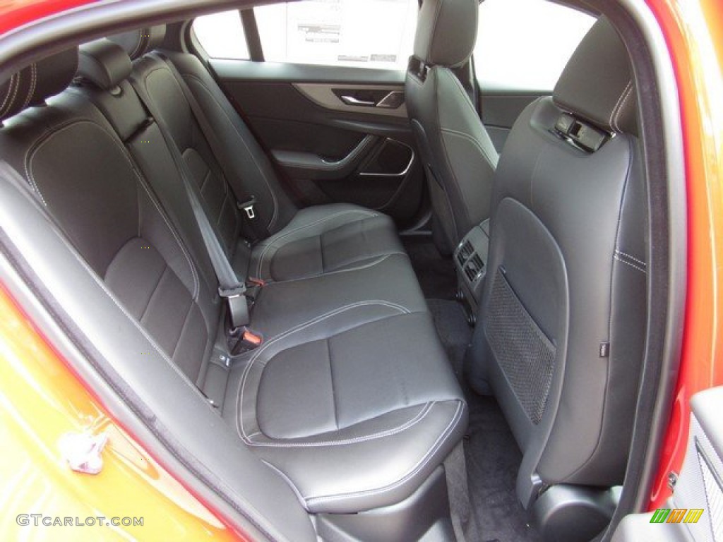 2020 Jaguar XE R-Dynamic S AWD Rear Seat Photos