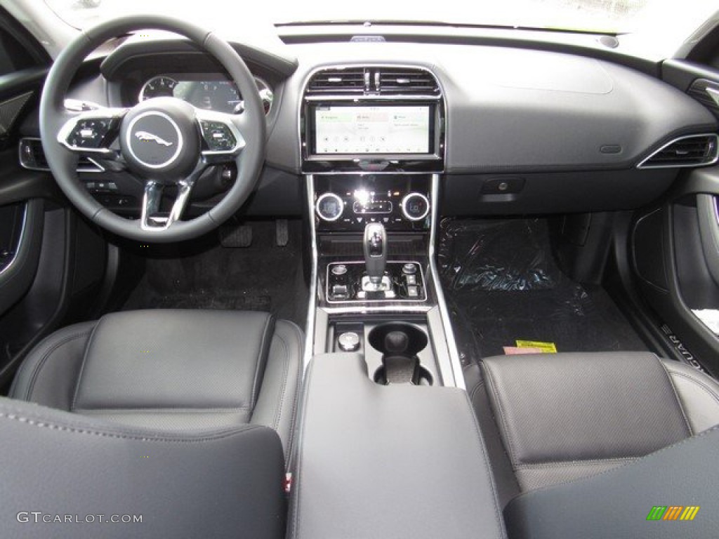 2020 Jaguar XE S Ebony Dashboard Photo #134535106