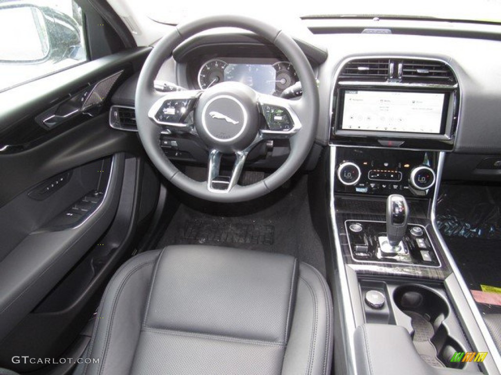 2020 Jaguar XE S Ebony Dashboard Photo #134535352