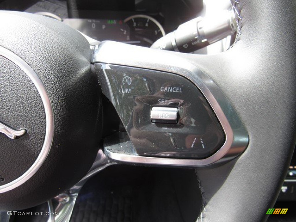 2020 Jaguar XE S Ebony Steering Wheel Photo #134535637