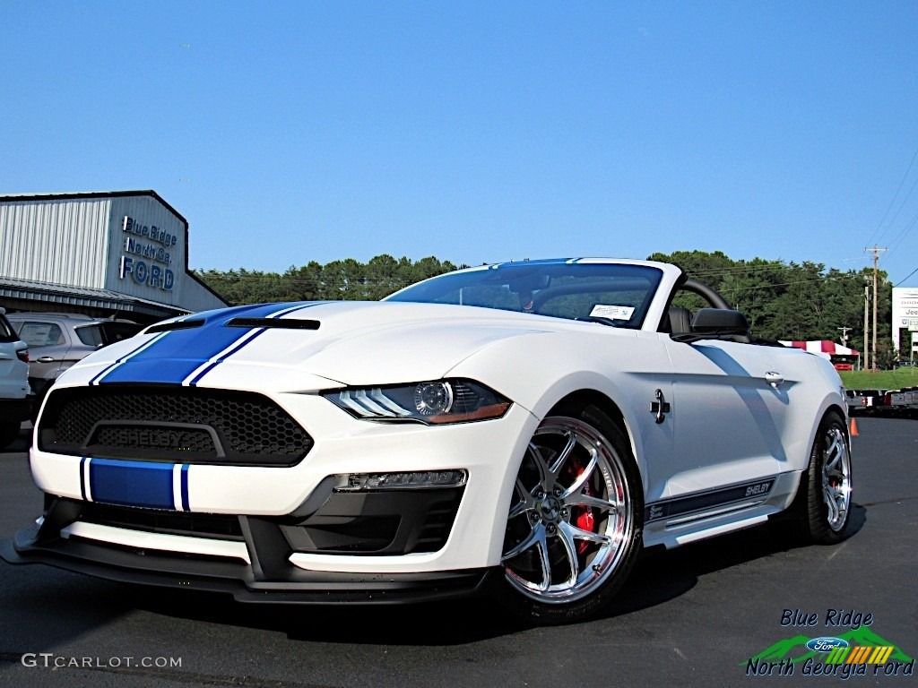 2019 Mustang Shelby Super Snake - Oxford White / Shelby Two-Tone Black/Gray photo #1