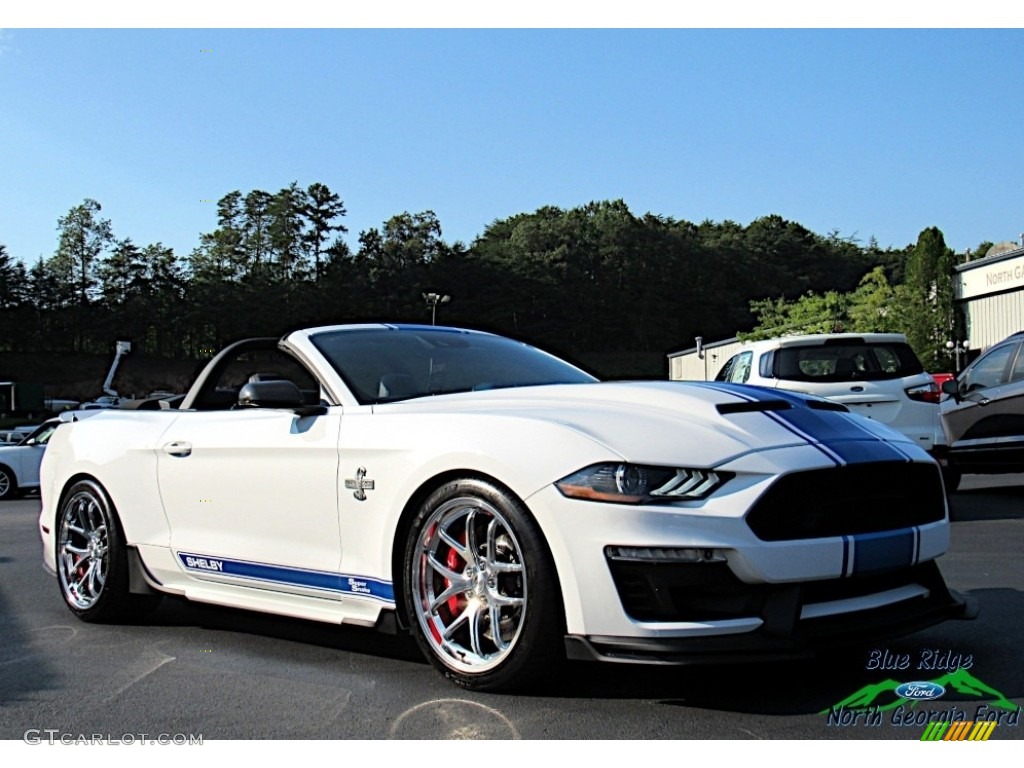 2019 Mustang Shelby Super Snake - Oxford White / Shelby Two-Tone Black/Gray photo #8