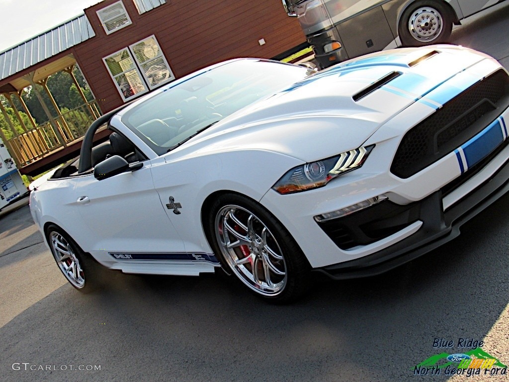 2019 Mustang Shelby Super Snake - Oxford White / Shelby Two-Tone Black/Gray photo #35