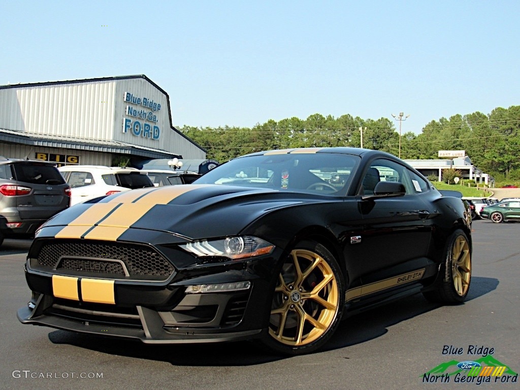 Shadow Black 2019 Ford Mustang Shelby GT-H Coupe Exterior Photo #134537518