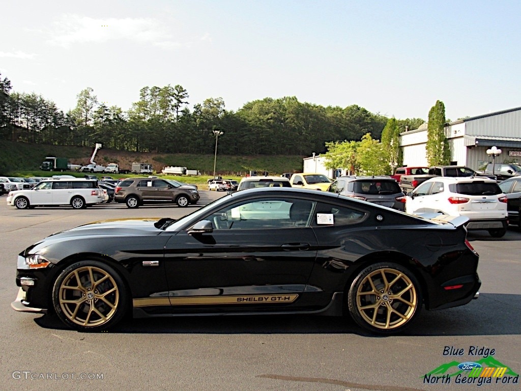 Shadow Black 2019 Ford Mustang Shelby GT-H Coupe Exterior Photo #134537536