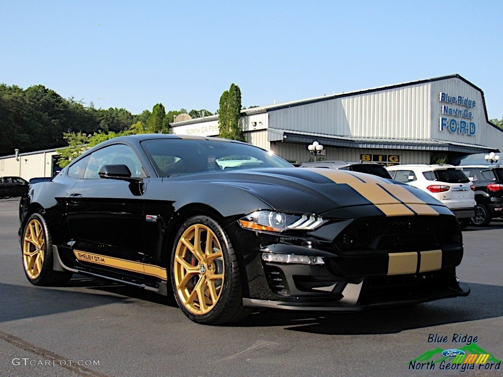 2019 Mustang Shelby GT-H Coupe - Shadow Black / Shelby Two-Tone Black/Gray photo #7