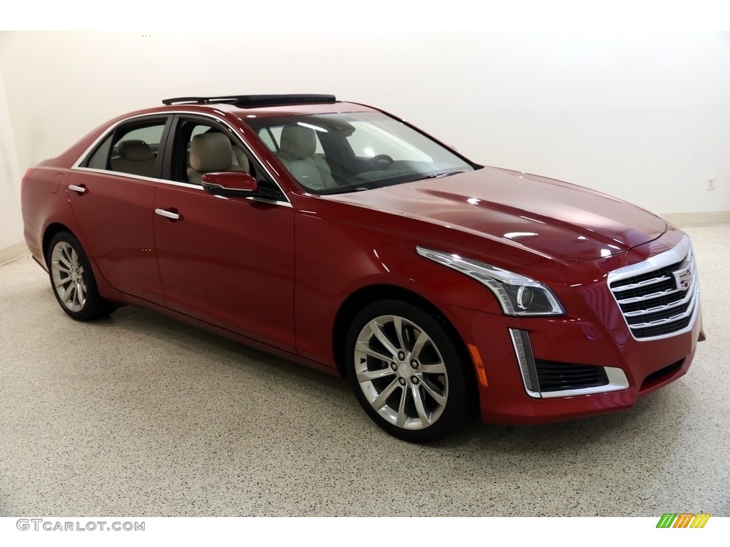 2019 CTS Luxury AWD - Red Obsession Tintcoat / Very Light Cashmere photo #1