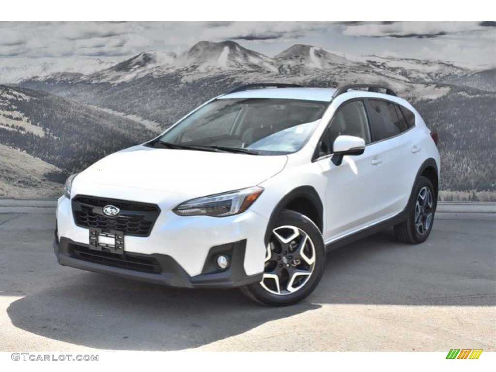 2019 Crosstrek 2.0i Limited - Crystal White Pearl / Gray photo #5