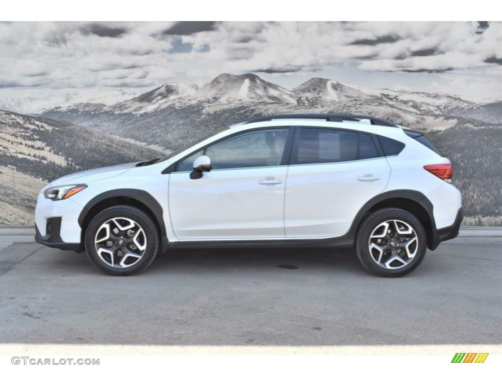 2019 Crosstrek 2.0i Limited - Crystal White Pearl / Gray photo #6