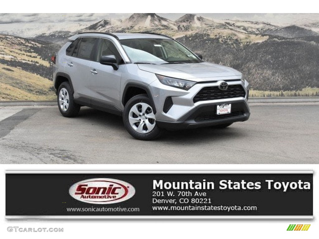 2019 RAV4 LE AWD - Silver Sky Metallic / Black photo #1