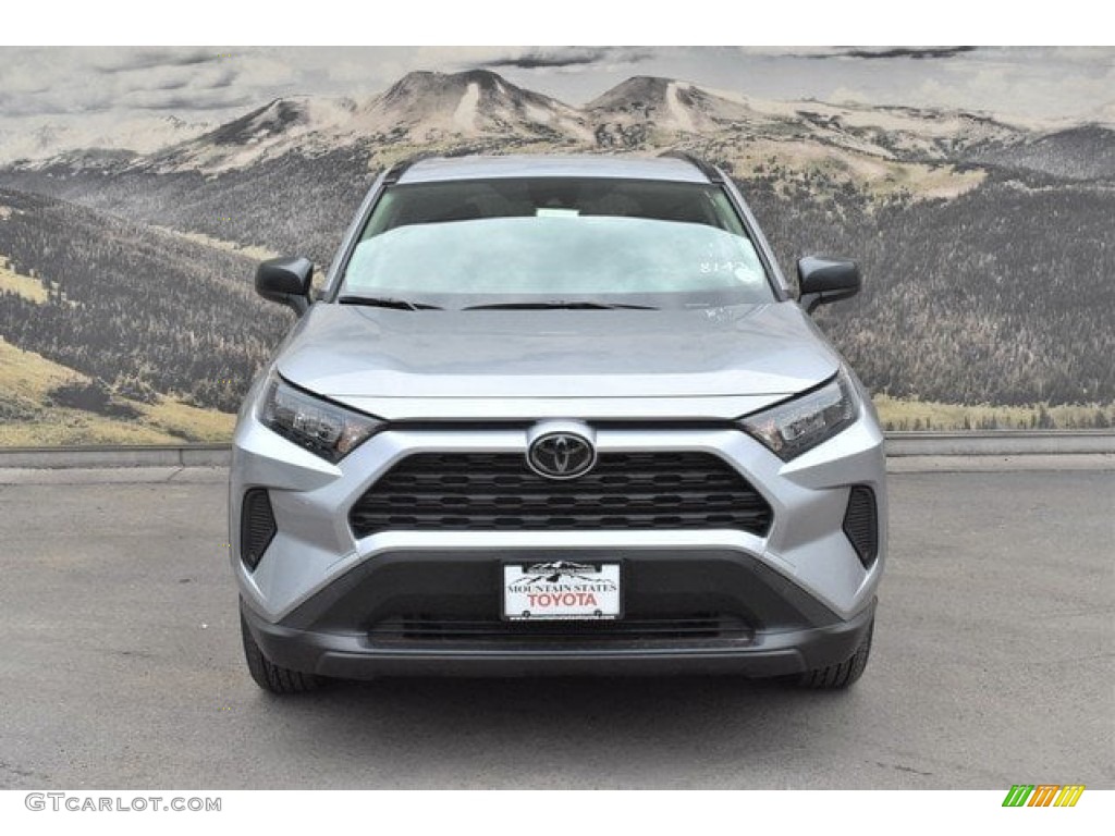 2019 RAV4 LE AWD - Silver Sky Metallic / Black photo #2