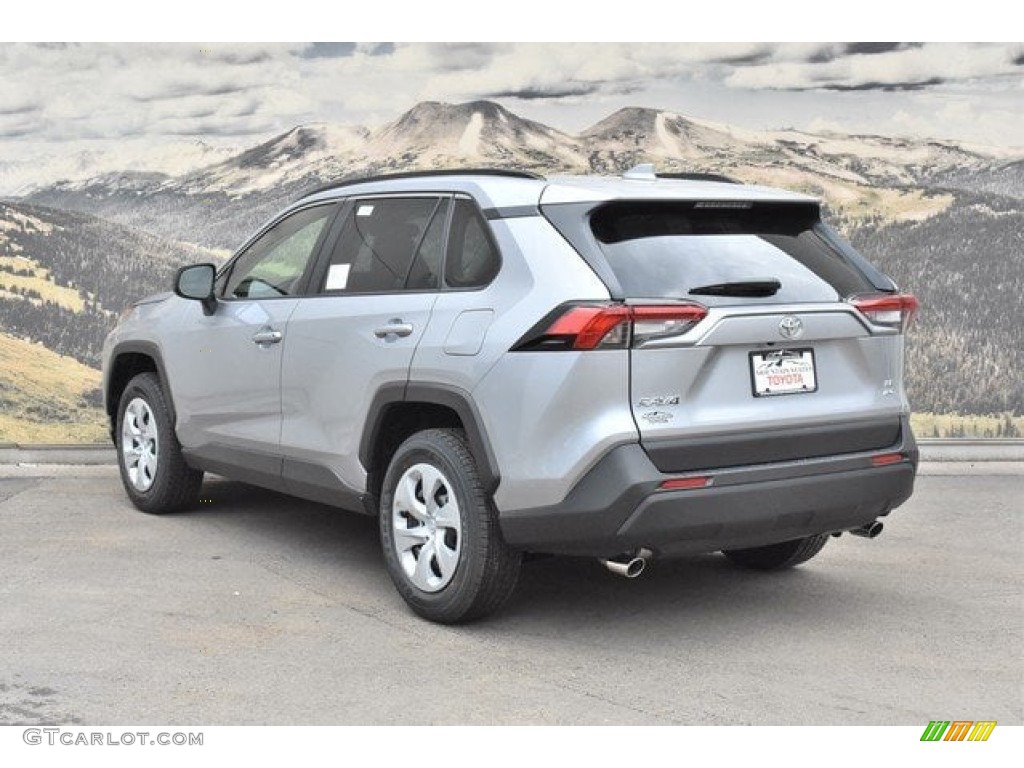 2019 RAV4 LE AWD - Silver Sky Metallic / Black photo #3
