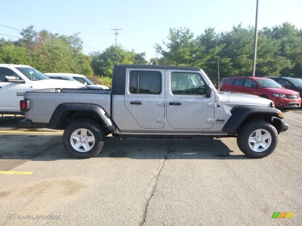 Billet Silver Metallic 2020 Jeep Gladiator Sport 4x4 Exterior Photo #134542961
