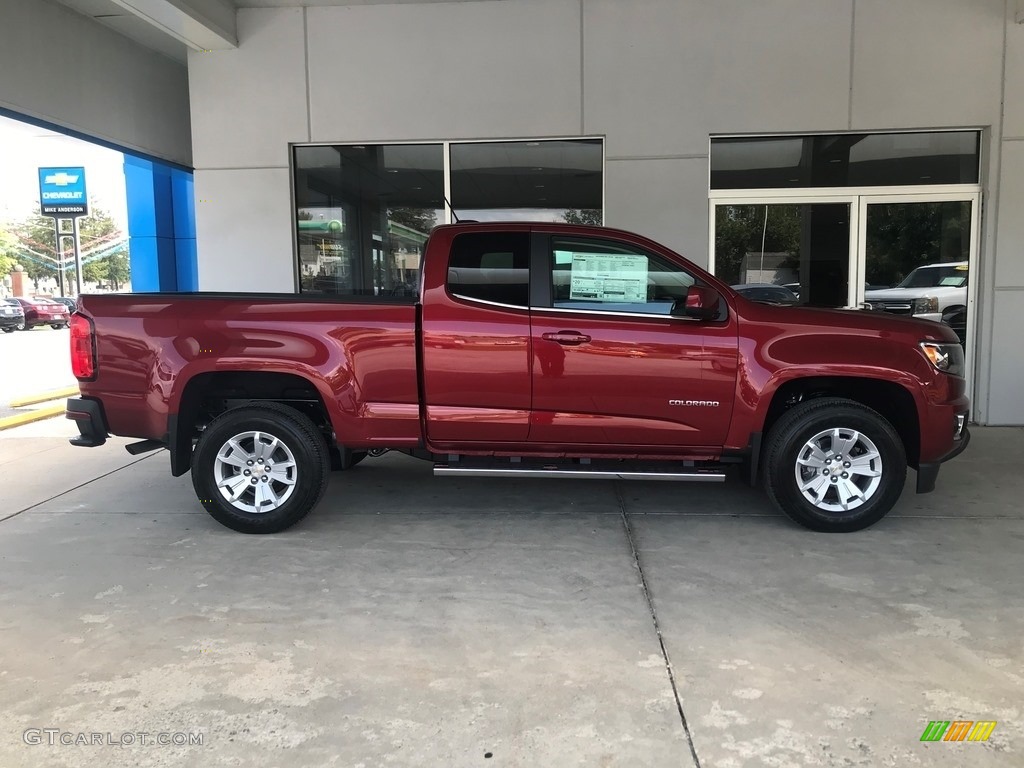 Cajun Red Tintcoat 2020 Chevrolet Colorado LT Extended Cab Exterior Photo #134543027