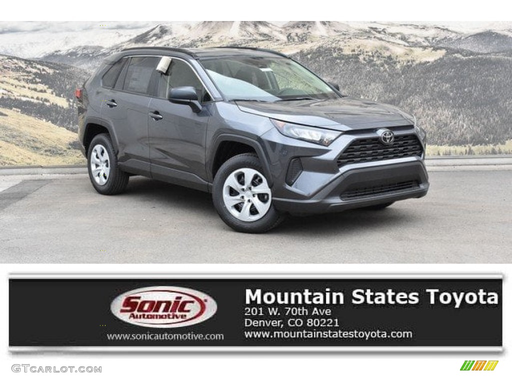 2019 RAV4 LE AWD - Magnetic Gray Metallic / Black photo #1