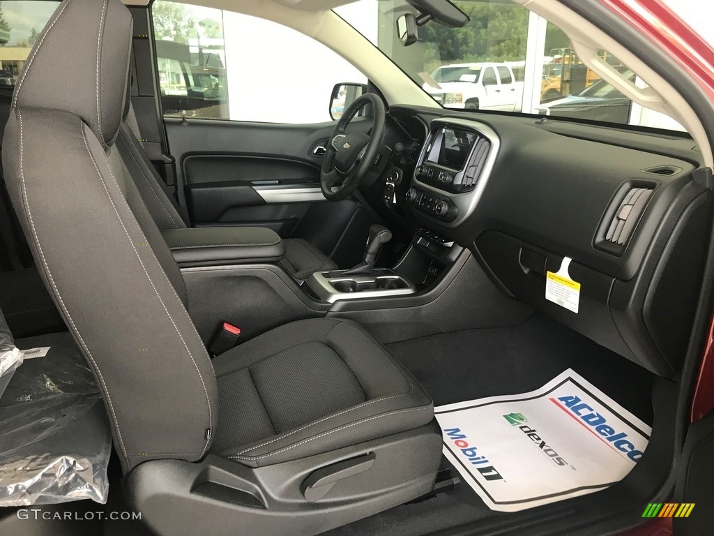 Jet Black Interior 2020 Chevrolet Colorado LT Extended Cab Photo #134543285