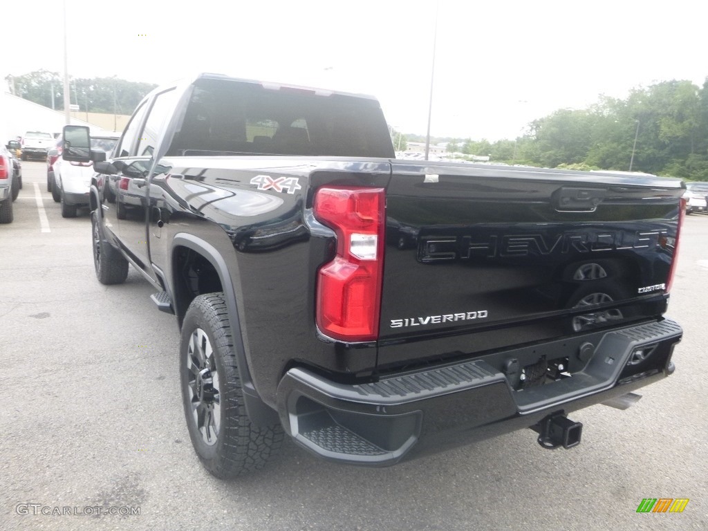 2020 Silverado 2500HD Custom Crew Cab 4x4 - Black / Jet Black photo #3