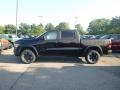 2019 Diamond Black Crystal Pearl Ram 1500 Rebel Crew Cab 4x4  photo #2