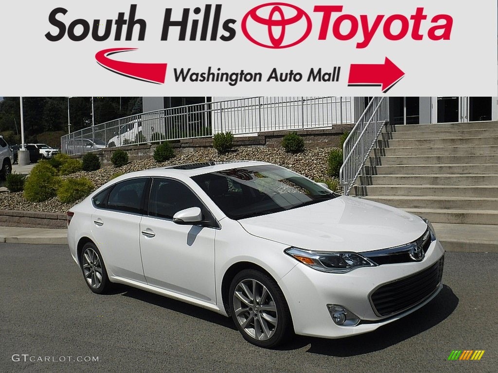 2015 Avalon XLE Touring - Blizzard Pearl / Black photo #1