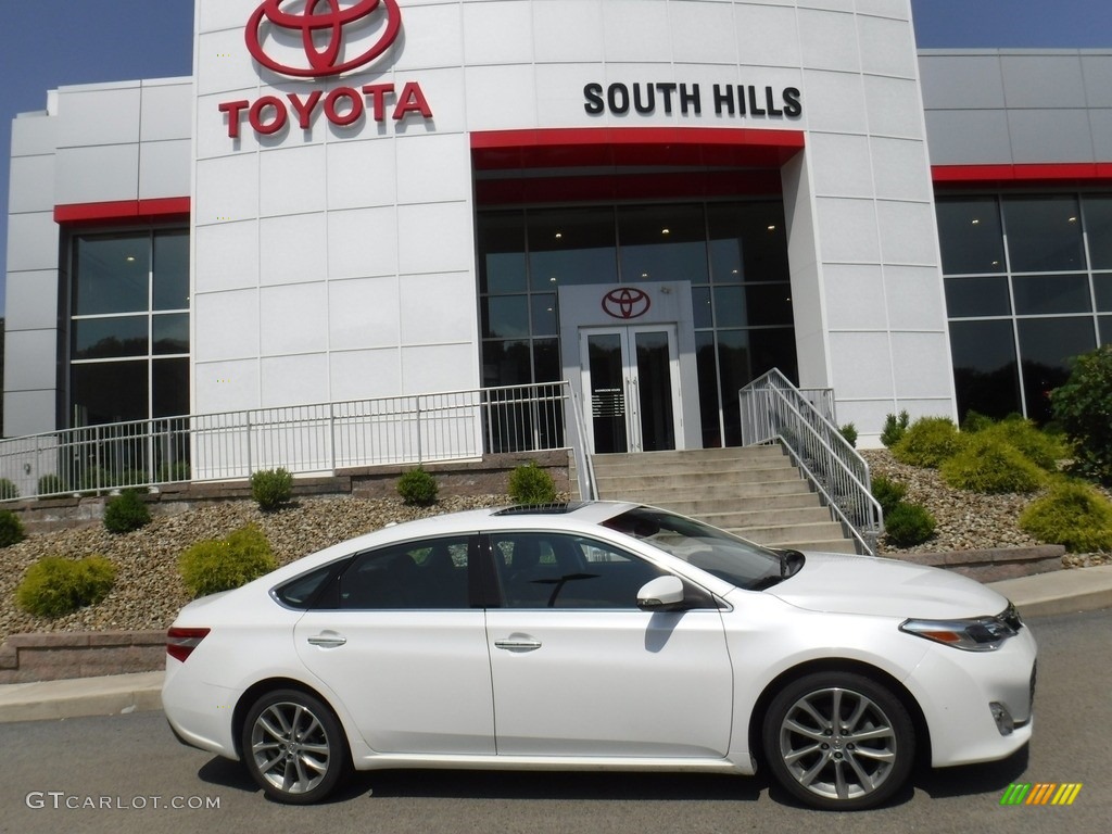 2015 Avalon XLE Touring - Blizzard Pearl / Black photo #2