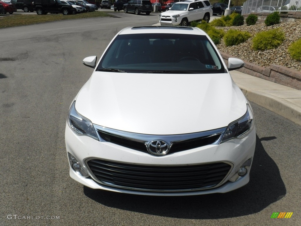 2015 Avalon XLE Touring - Blizzard Pearl / Black photo #4