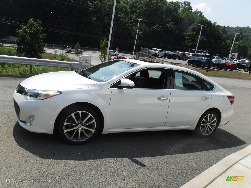 2015 Avalon XLE Touring - Blizzard Pearl / Black photo #6