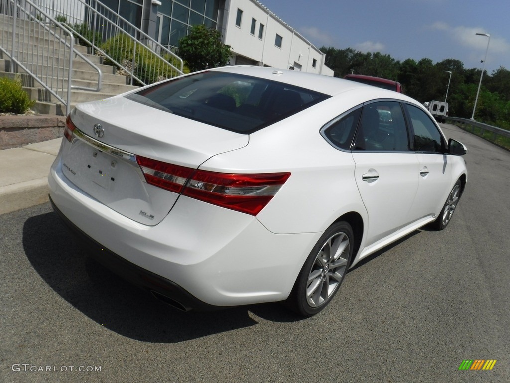 2015 Avalon XLE Touring - Blizzard Pearl / Black photo #9