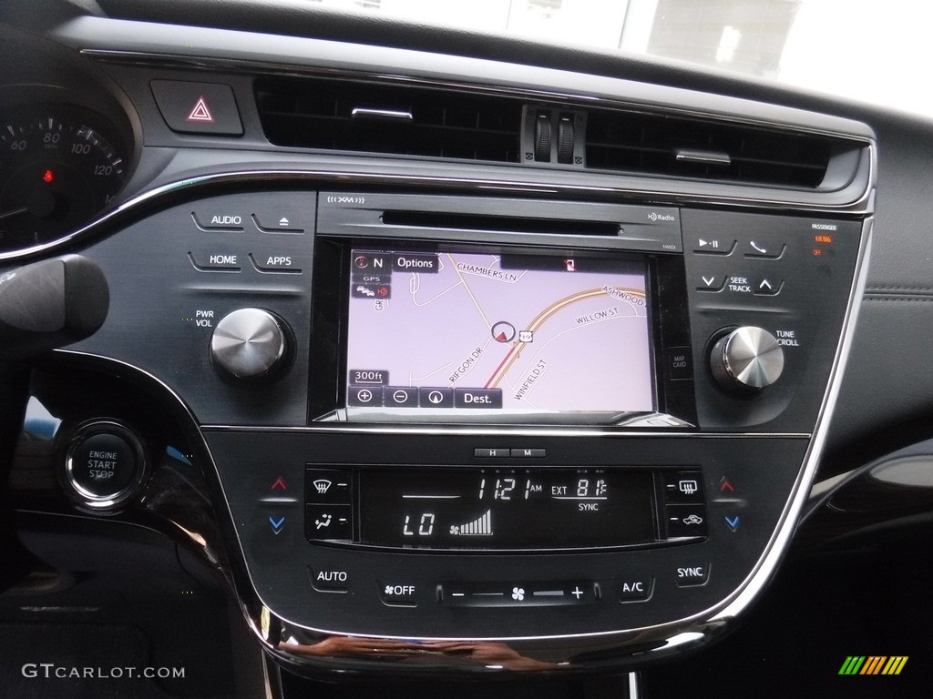 2015 Avalon XLE Touring - Blizzard Pearl / Black photo #17