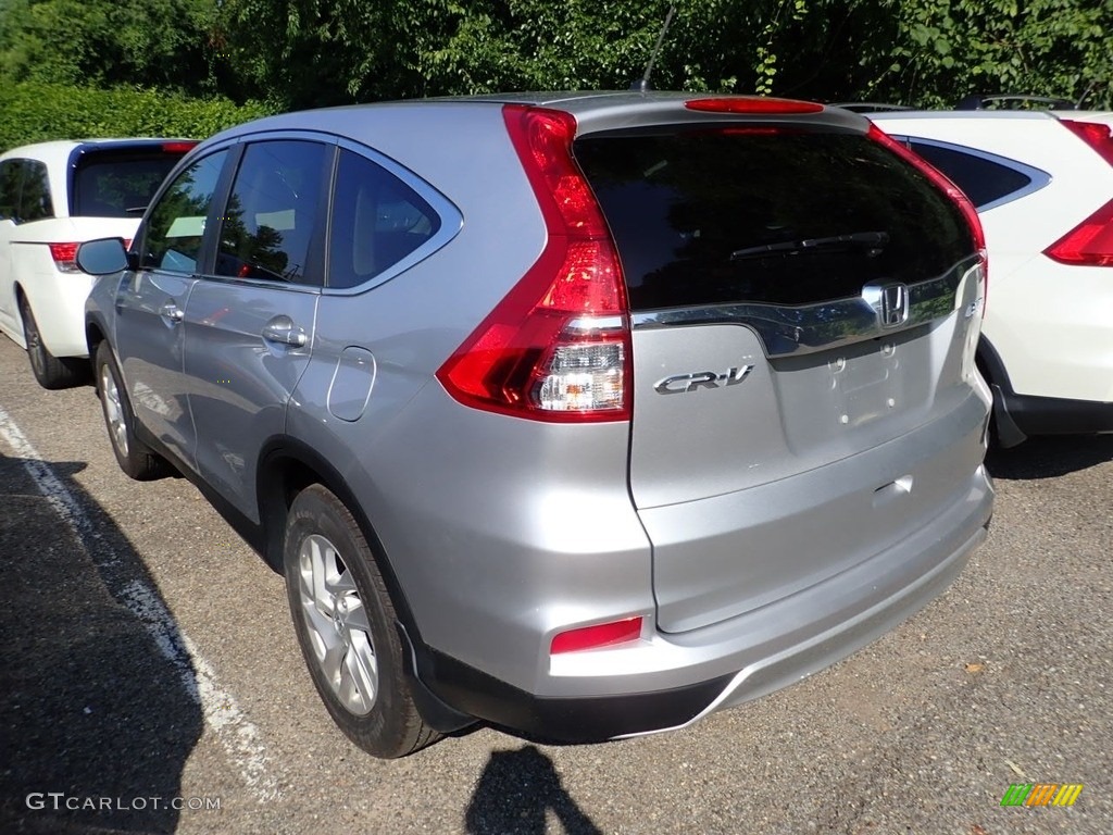 2016 CR-V EX AWD - Alabaster Silver Metallic / Black photo #2