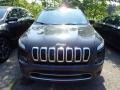 2015 Brilliant Black Crystal Pearl Jeep Cherokee Limited 4x4  photo #3