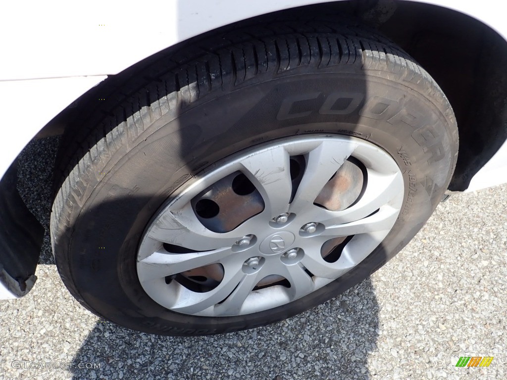 2010 Elantra GLS - Nordic White / Beige photo #5