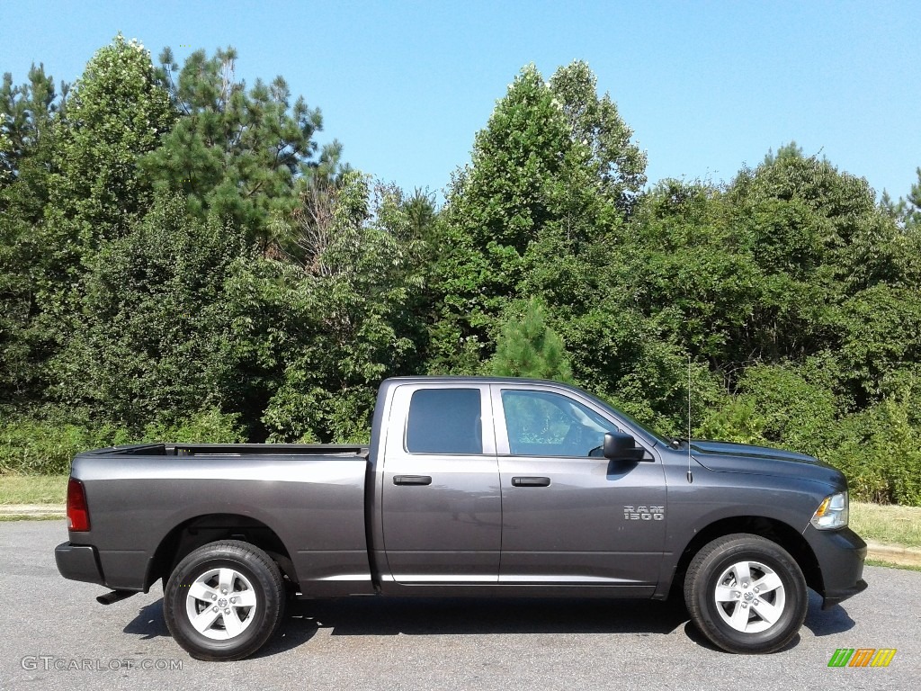 2017 1500 Express Quad Cab 4x4 - Granite Crystal Metallic / Black/Diesel Gray photo #5