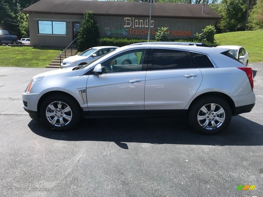 Radiant Silver Metallic Cadillac SRX