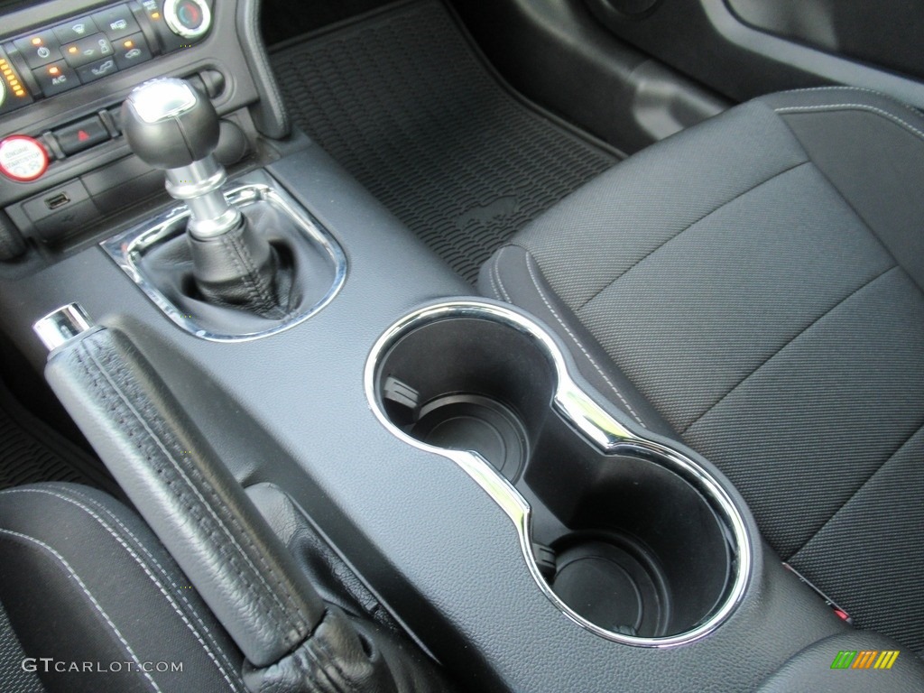 2017 Mustang V6 Coupe - Shadow Black / Ebony photo #20