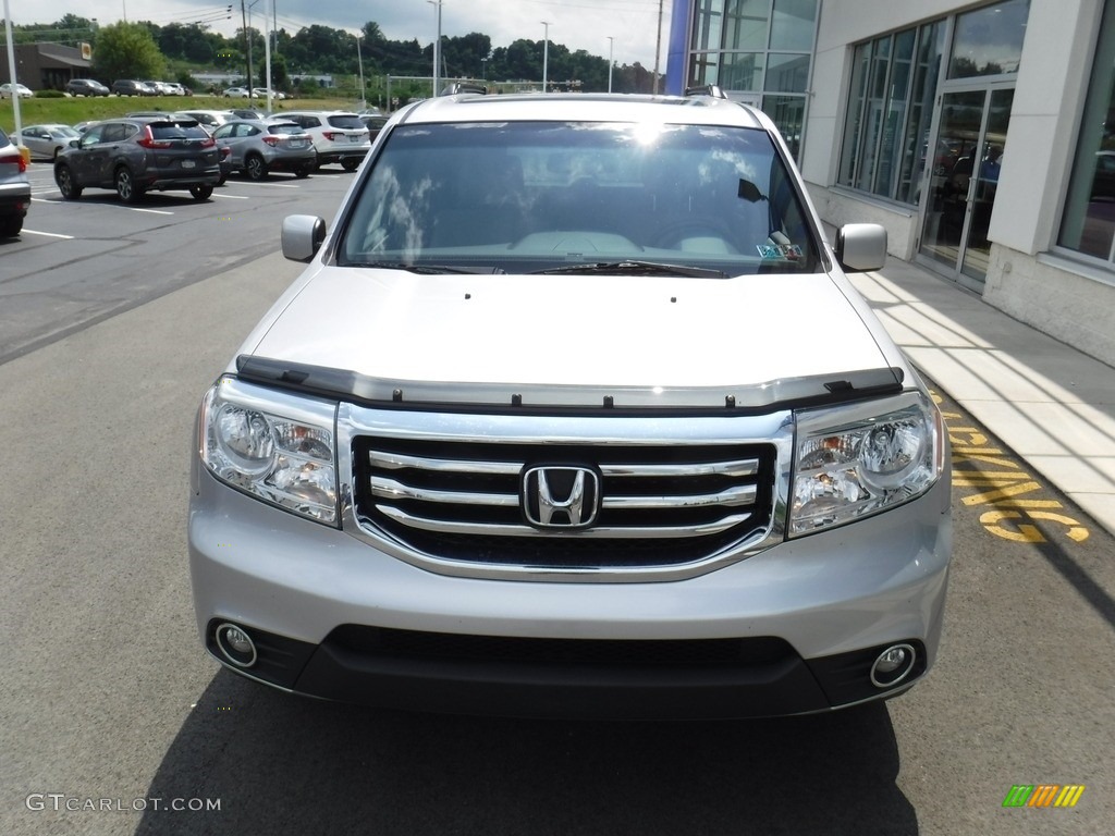 2015 Pilot EX-L 4WD - Alabaster Silver Metallic / Gray photo #5