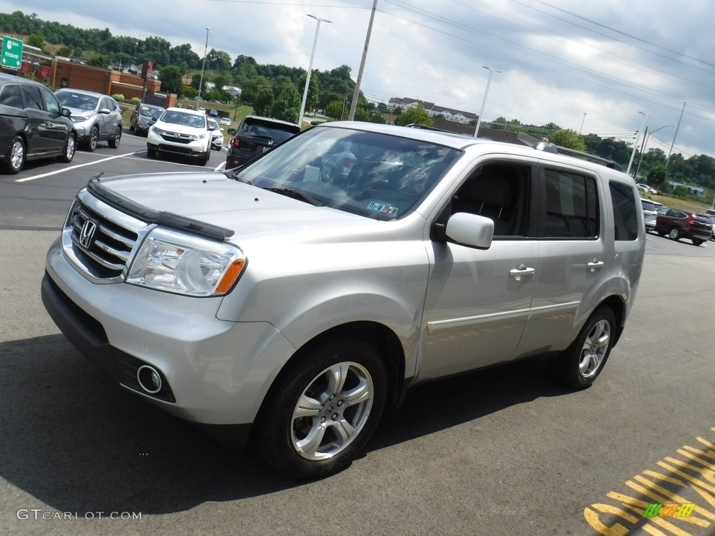 2015 Pilot EX-L 4WD - Alabaster Silver Metallic / Gray photo #6