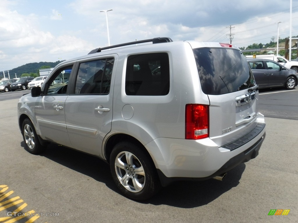 2015 Pilot EX-L 4WD - Alabaster Silver Metallic / Gray photo #8