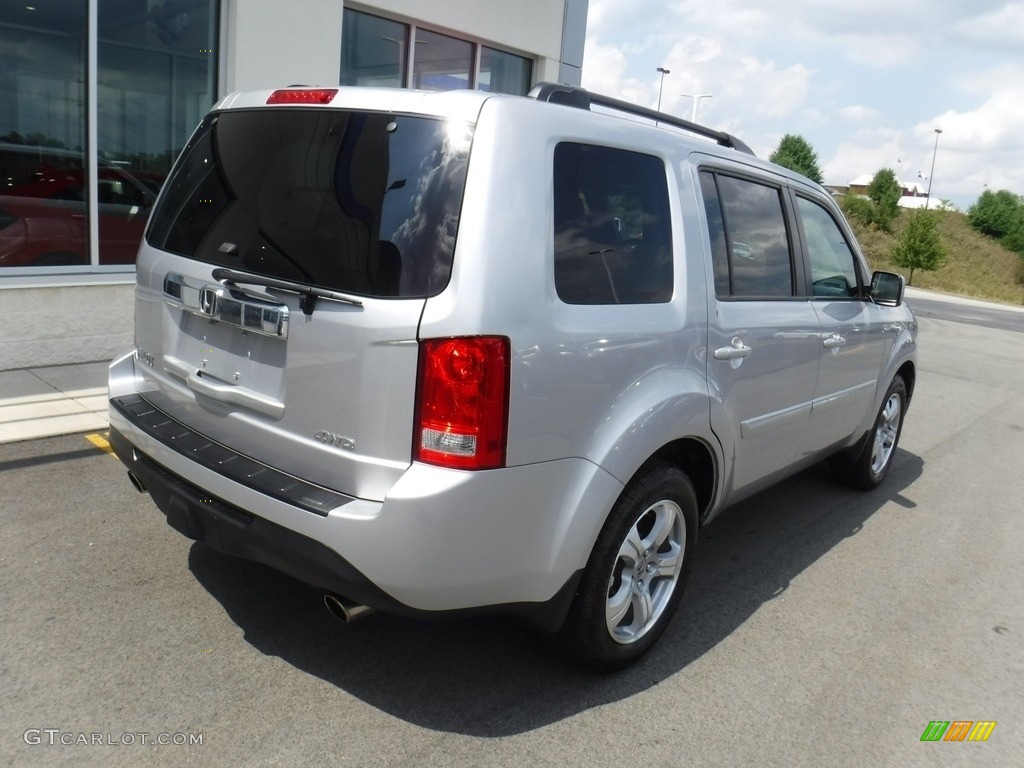 2015 Pilot EX-L 4WD - Alabaster Silver Metallic / Gray photo #10