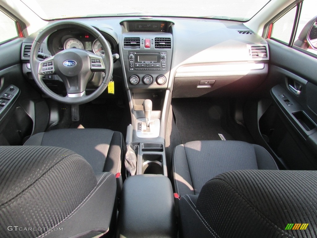 2014 Impreza 2.0i Sport Premium 5 Door - Venetian Red Pearl / Black photo #24
