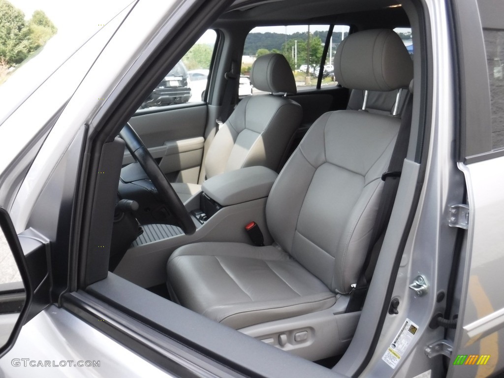 2015 Pilot EX-L 4WD - Alabaster Silver Metallic / Gray photo #16