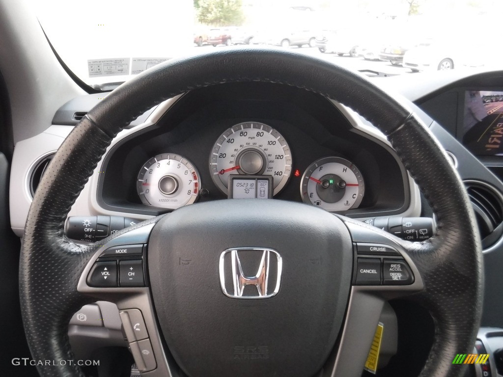 2015 Pilot EX-L 4WD - Alabaster Silver Metallic / Gray photo #22