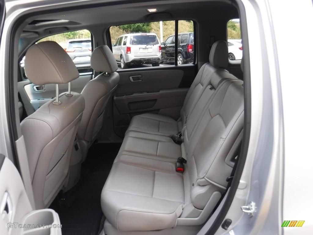2015 Pilot EX-L 4WD - Alabaster Silver Metallic / Gray photo #25