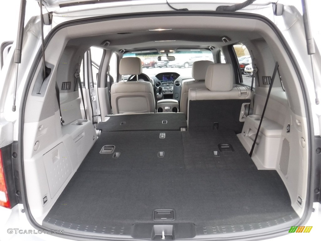 2015 Pilot EX-L 4WD - Alabaster Silver Metallic / Gray photo #27