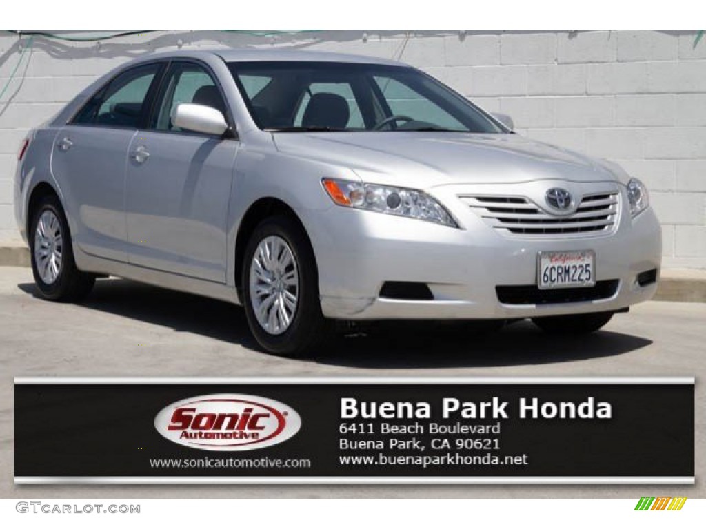 2008 Camry LE V6 - Classic Silver Metallic / Ash photo #1