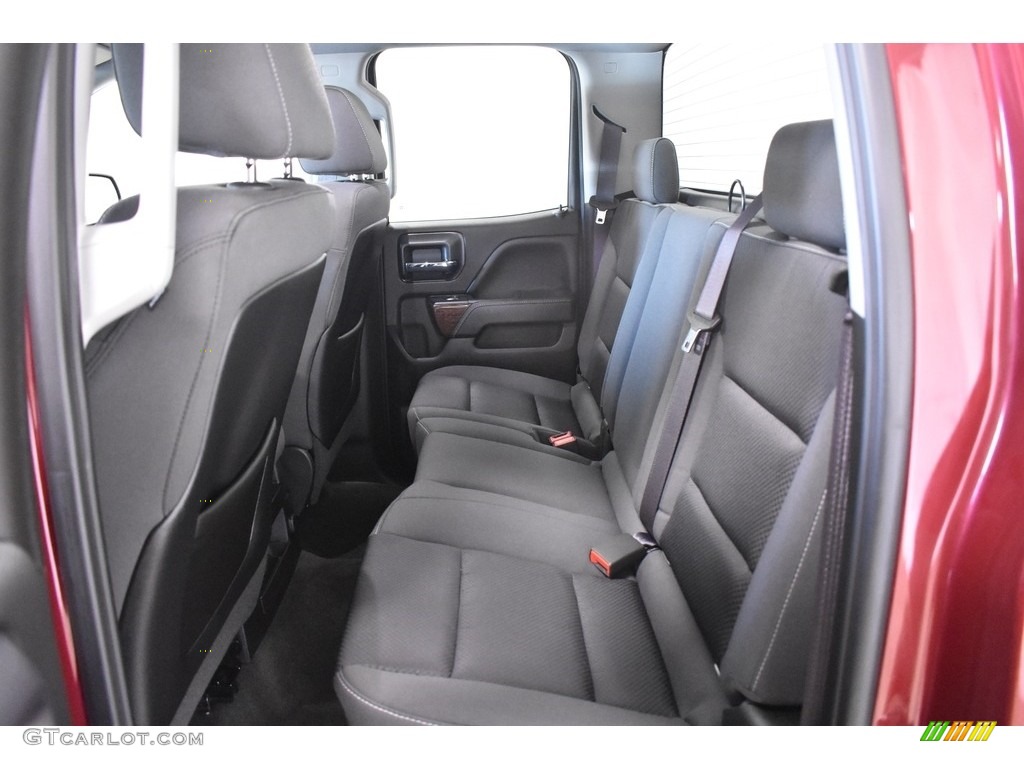 2015 Sierra 1500 SLE Double Cab 4x4 - Sonoma Red Metallic / Jet Black photo #8