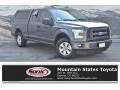 2016 Lithium Gray Ford F150 XL SuperCab 4x4  photo #1