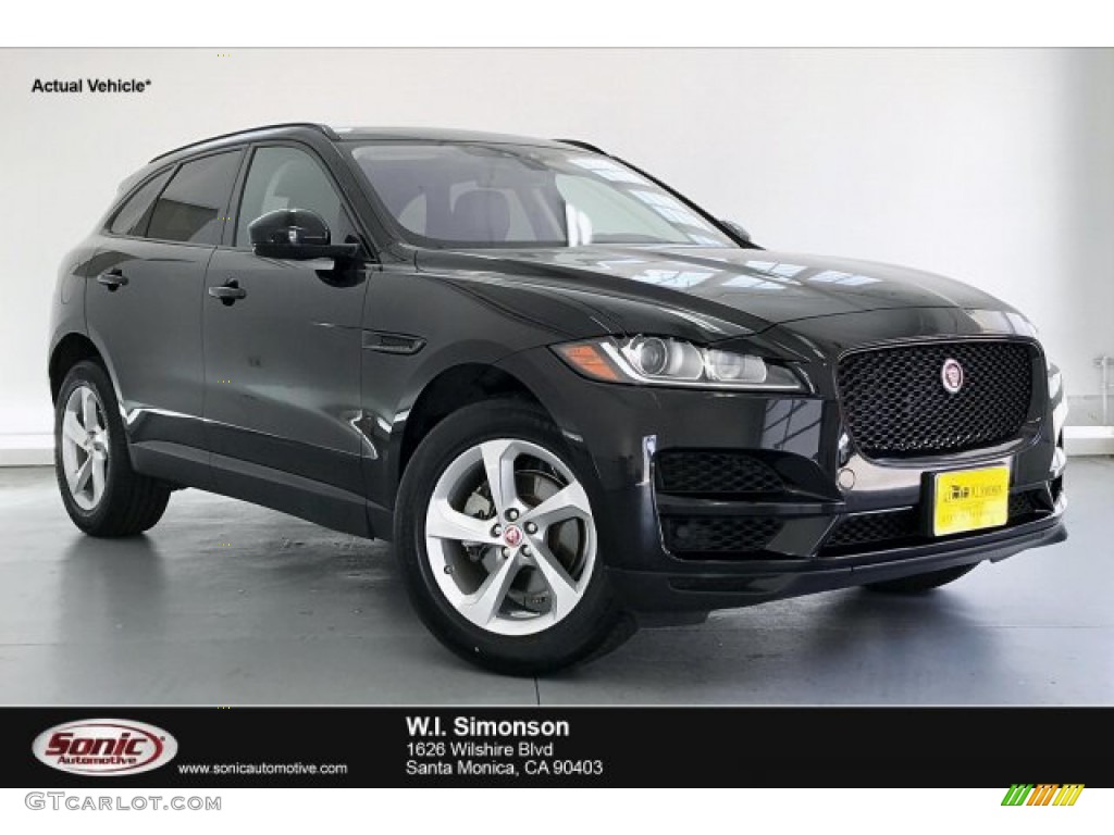 2017 F-PACE 20d AWD Premium - Ebony Black / Jet photo #1